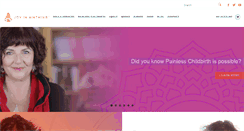 Desktop Screenshot of joyinbirthing.com